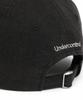 Eondeokeonteulol Four Seasons Cotton Logo Embroidered Basic Soft Top Unisex Ball Cap Uc / Washed Black