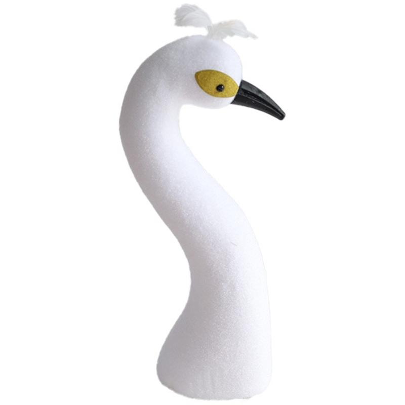 Foam Bird Sculpture Perfect For Wedding And Elegant Home Decoration Display Ornament