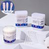 200Pcs Double Disposable Cotton Swab Makeup Nose Ear Sticks Cleaning Lint Free Cotton Spiral Ear Care Buds Swabs Baby Care Tool