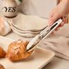 Kitchen Tongs for Cooking And BBQ, Heat-Resistant 9 Inch Food Safe with Silicone Tips, Non-Stick Dishwasher Tools Durable