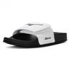 Mizuno Sandali Ciabatte Comode Casual Ammortizzanti Unisex Calzature Nero Bianco D1GH242001