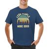 Less people more dogs funny dogs T-shirt oversizeds blanks fitted t shirts for