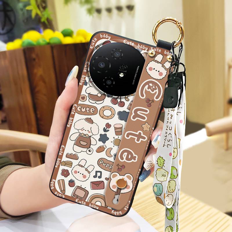 Dirt-resistant Protective Phone Case For TCL 50 Nxtpaper 5G/50Pro Nxtpaper 5G Cartoon Waterproof Cute Phone Holder Ring