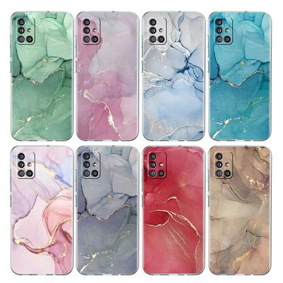 Marble Pattern 3 Clear Case For Samsung Galaxy A52 A12 A51 A32 A21s A71 A32 A22 A50 A70 A31 A72 5G Phone Cover