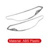 For Toyota Corolla Cross XG10    2024 2025 ABS Car Front Head Light Headlight Lamp Cover Trim Molding Frame Stickers