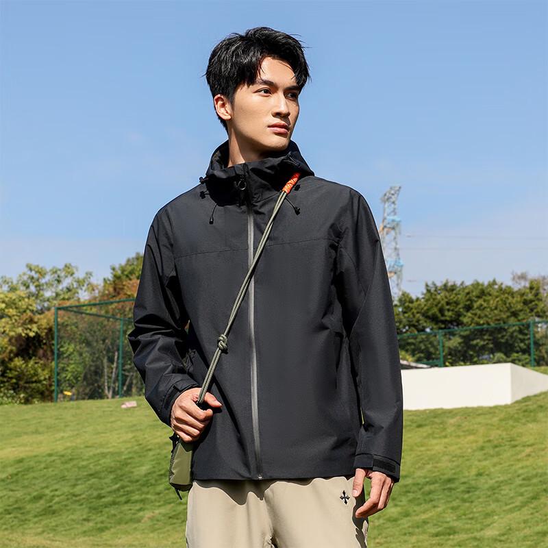 VUUG Unisex Waterproof Windproof Hooded Outdoor Jacket