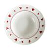 Wild Rose High Value Tableware Household Ceramic Bowl Irregular Plate Restaurant Dim Sum Bread Plate Soup Bowl Binaural Bowl