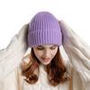 Women Winter Hats Knitted Hat Fashion Solid Color Skullies Beanies Female Outdoor Windproof Thermal Russia Snow Ski Cap Bonnets