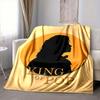 1Pc Pop Legend Flannel Blanket, Soft And Comfortable, Casual Warm, Camping Travel, Christmas, Halloween Xmas Gift N1401