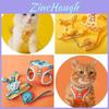 Pet Cat And Dog Harness Set With Nylon Material For Small And Medium Pets Suitable For Outings And Walks