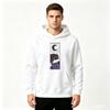 Men's Anime 6 Eyes Demon Print Pullover Hoodie Casual Long Sleeve Hooded Sweatshirt for Daily Wear