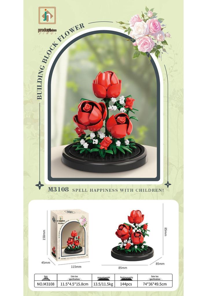 Compatible with Sakura Tree House & Peach Blossom House Micro-Particle Building Block Educational Toy