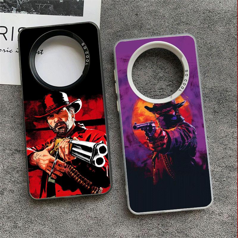 Red Dead R-Redemption Soft Phone Case for Xiaomi Redmi Note 13 14 15 Pro Plus 12S 12 11S 11 11T 10S 10 Shockproof Cover Back She