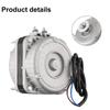 Condensing Fan Motor 30W 1320 (rpm) 30w/4w 82x82x88mm Cooling Fan IP42 Major Appliances Fan Motor Refrigerator