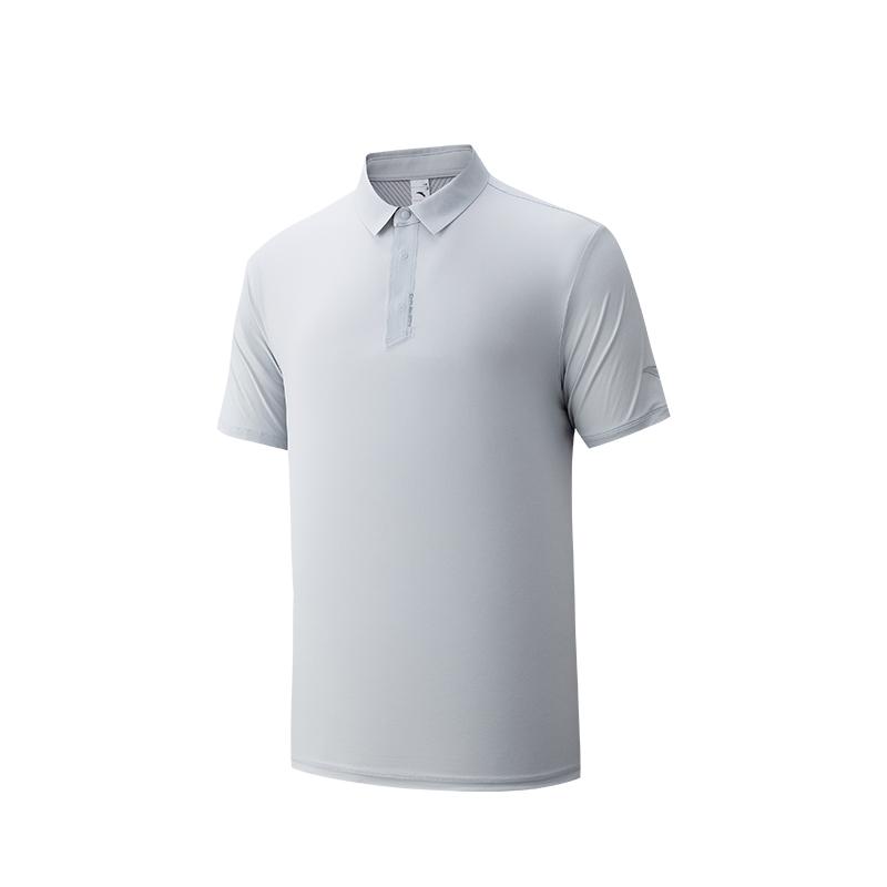 

Anta Simple Solid Color Fashion Breathable Quick-Dry Polo Shirt Men tops 152627152-1