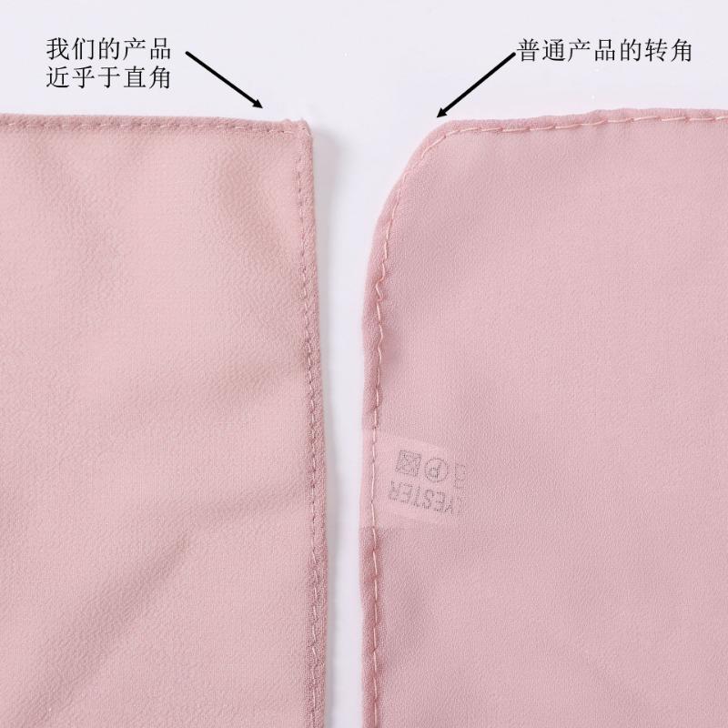 New Handmade Pearl Chiffon Scarf With Copper Tube For Women