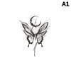 1 Unidad Pegatina de Tatuaje Temporal Impermeable 3D Mariposa Tatuaje Falso Arte para Pierna Brazo Desechable Temporal Pegatina de Tatuaje de Mariposa