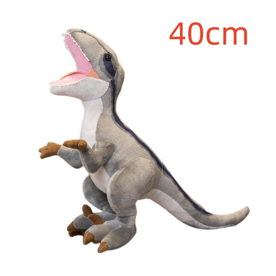 Simulation Dinosaur Plush Toy Lifelike Triceratops Ankylosaur Stegosaur Serpentine Dragon Plushies Doll Cartoon Soft Kids Toys