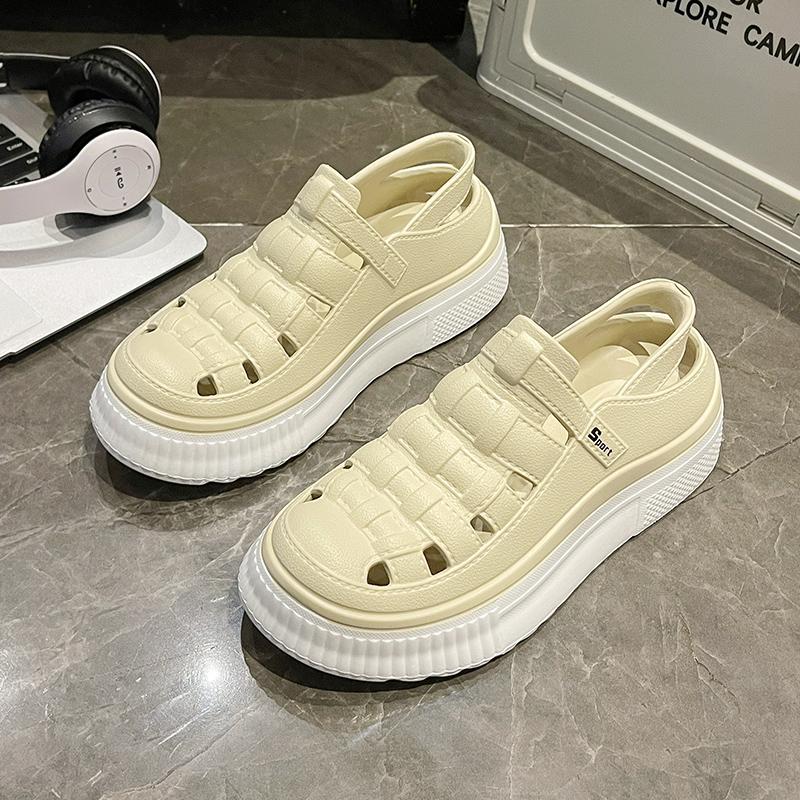 2025 Summer Women Sport Platform Sandals Autumn New Women Flats Platform Causal Shoes Waterproof Rome Beach Running Sandals