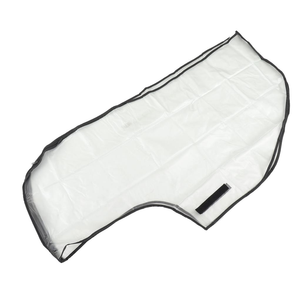 PVC Tasche Kapuze Regenschutz Transparent Wasserdicht Faltbar Praktische Kapuze Schutzhülle