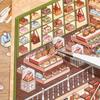 Large Size Grocery Scene Sticker Parking Lot Arcade Stacking Sticker  Kids Gifts
