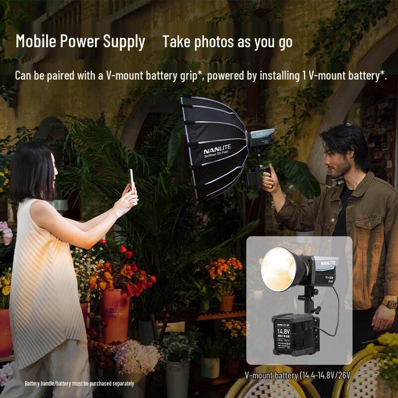 NANLITE FC-120B Bi-Color LED Video Light Kit