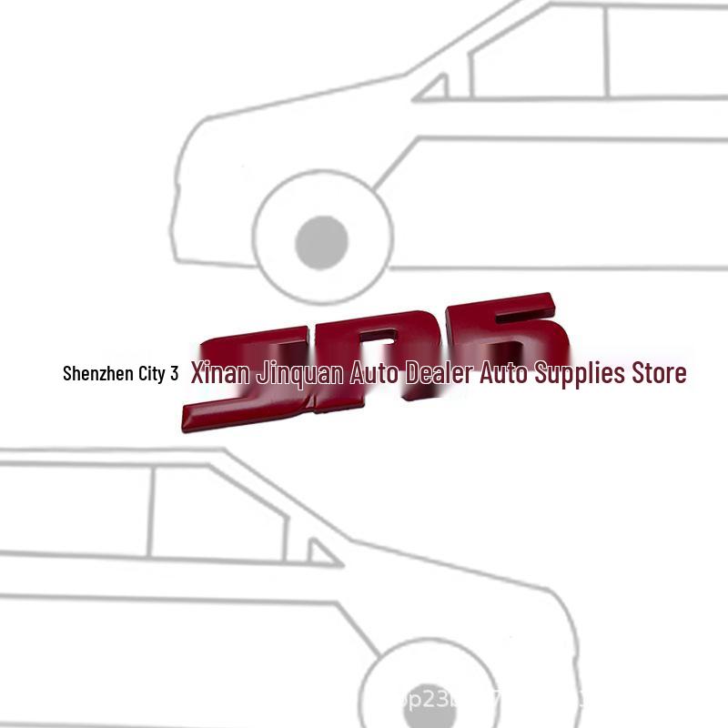 V6 Car Logo Sticker for Toyota Tundra TRD PRD SR5 Modified Rear Tail and Body