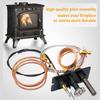 Propane Gas Pilots Assembly Compatible for Fireplaces 10002264 10002265 4021-736 485-510A 230-1781 69L17 with Thermopile