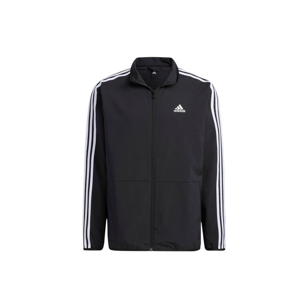 Adidas Jackets Men's Black Stand Collar Moderate Other IA9374