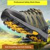Industrial Work Safety Shoes for Men Women Anti Smashing Work Shoes with Steel Toe Anti Puncture Anti Slip Safety Work Sneakers