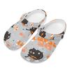 Lightweight EVA Garden Clogs Women Men Color Printed Breathable Slip On Shoes Beach Pool Bathroom Home Casual Daily Wear