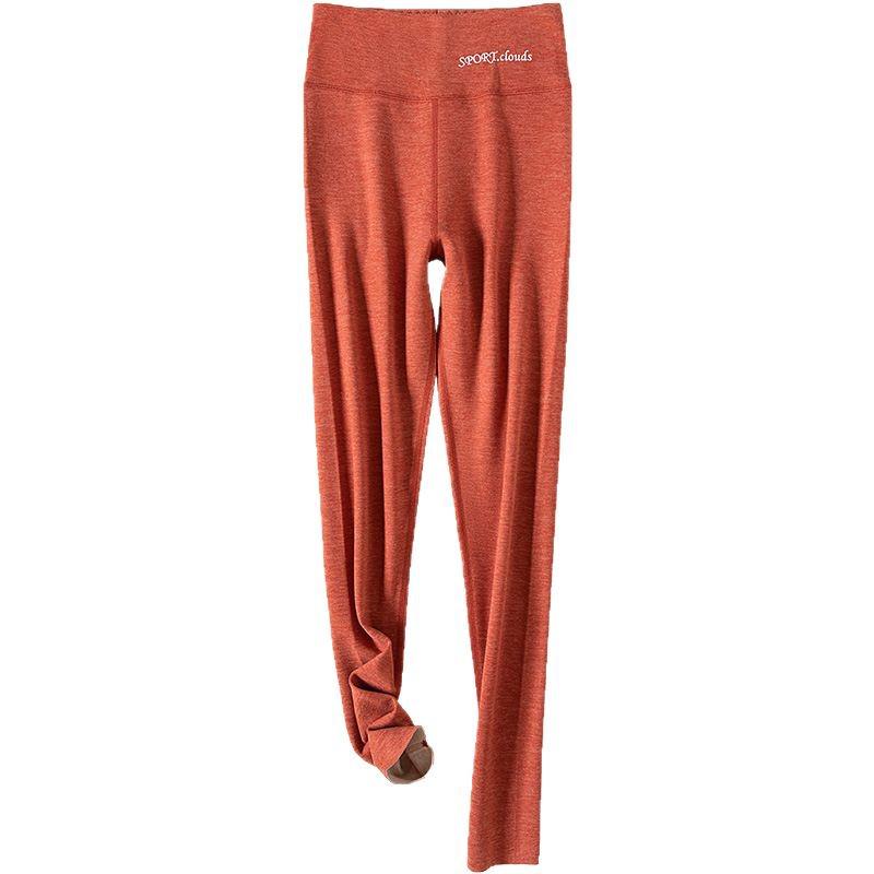 Women's German Cashmere Silk Seamless Pants: Velvet-Thick, Warm Cotton Wool for Winter/Autumn School Uniform