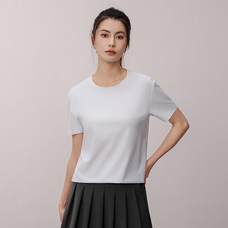 Tluoman Ultra Cool Sun Protection Seamless Round Neck T-Shirt