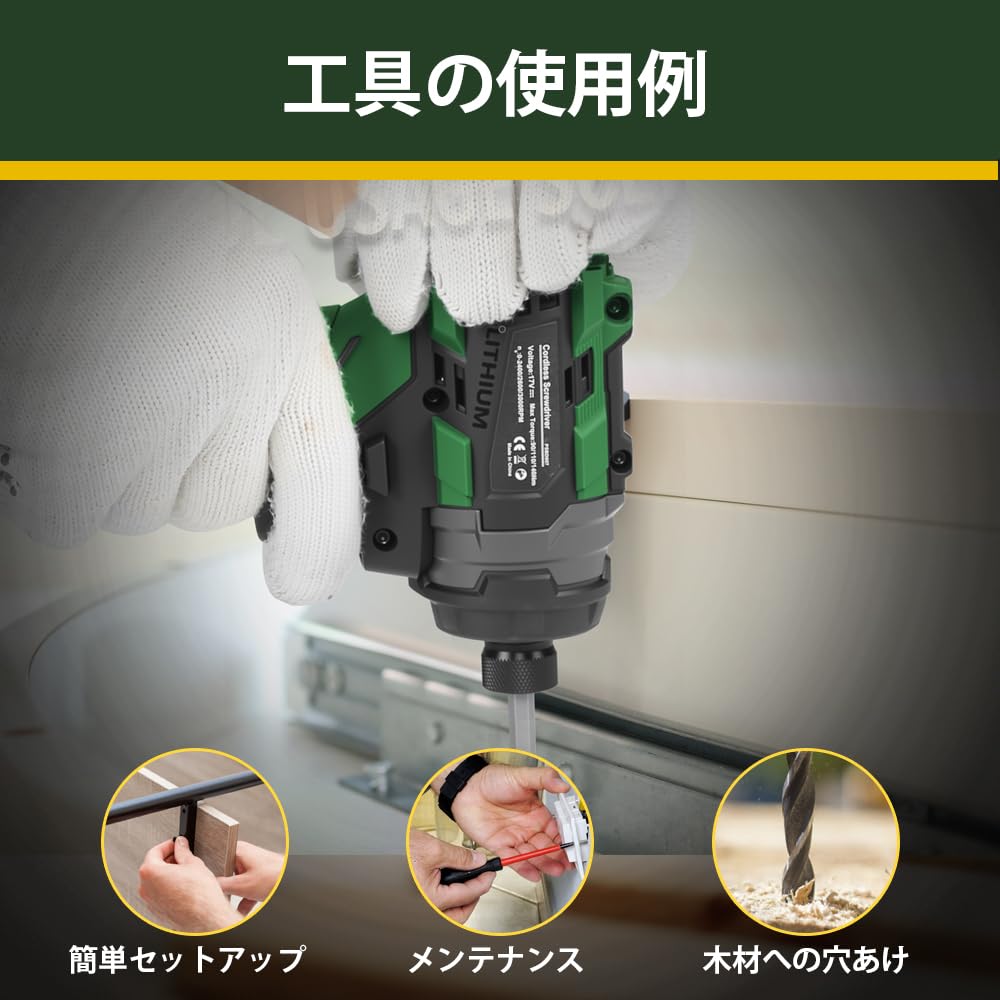 New Research and Prostormer 17V Impact Driver Tool Kit with Brushless Circular Fastening Infinitely Variable LED Maximum Torque of 140 Two 2000 mAh