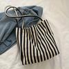 Stylish Striped Canvas - Roomy And Adaptable - Perfect for The Office, Classes, Or a Day Trip.