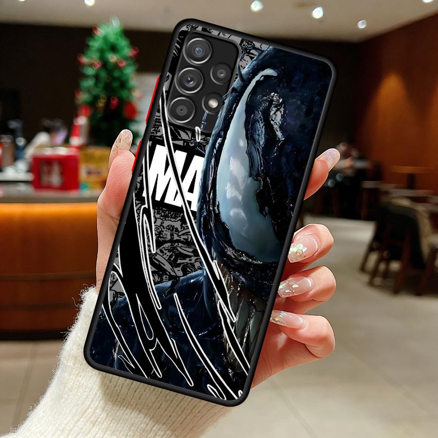 Marvel Spiderman Ironman Handyhülle Case für Samsung Galaxy A34 A36 A52S A72 A73 A33 A14 A23 A17 A52 A35 A53 A54 A16 A15 A56