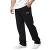 Jeans Classici da Uomo Straight Slim Fit con Vita Elasticizzata per Uomini Anziani