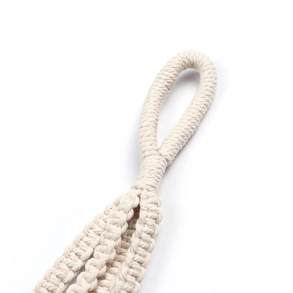 Macrame Plant Hanger Indoor Outdoor Flower Pot Hanging Planter Basket Cotton Rope 4 Legs 39 Inch