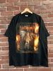 SATYRICON 1996 NEMESIS DIVINA Vintage Black Metal Band Tee NEW XL BLACK Unisex T-Shirt