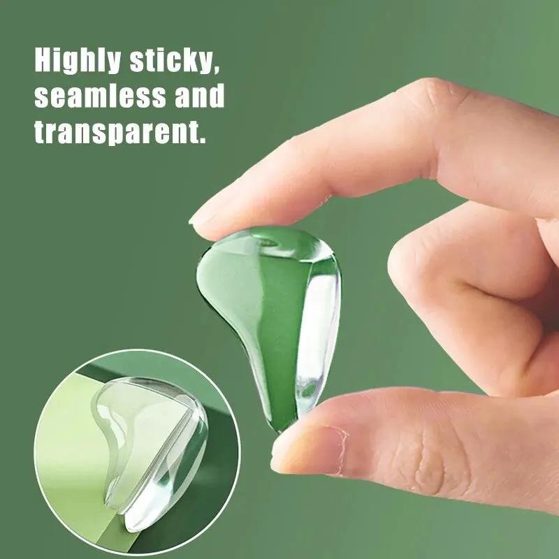 10 protectores de esquinas anticolisión transparentes para mesa de centro, revestimiento suave para esquinas, decoración para sala de estar.