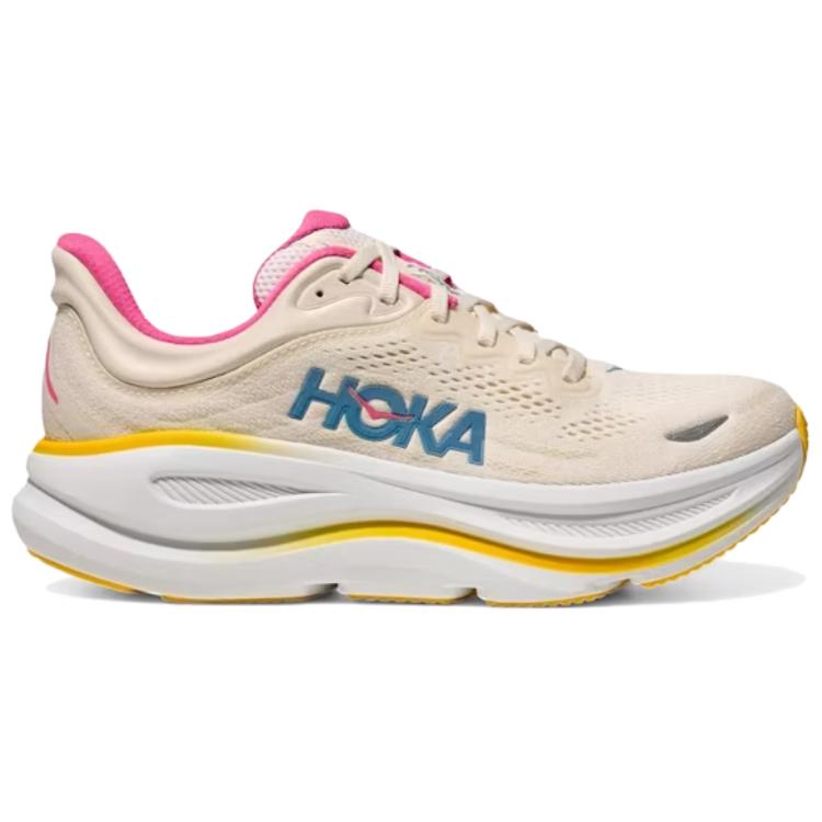 HOKA  Bondi 9 Alabaster Birch Women Sneakers Cream 1162012-ALBST