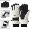 Winter Gloves Fit For Men Women, Waterproof Thermal Snow Ski Gloves Outdoor - Work, Hiking, Skiing, Running, Biking, Riding Glove