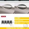 For BMW 7 Series F01 2009-2014 Accessories Car Carbon Fiber Exterior Outer Door Bowl Trim Sticker