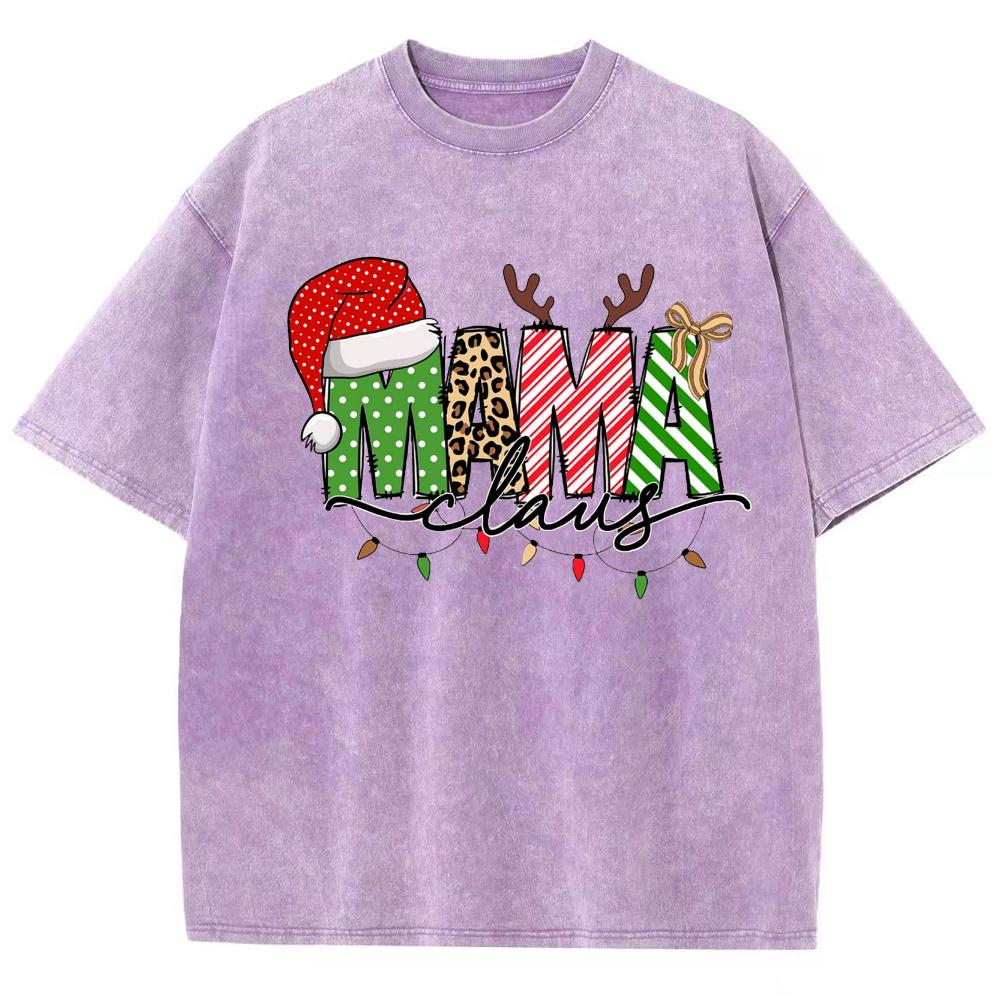 

День матери Мама Принт Письмо Женская стираная футболка Летняя распродажа Оверсайз Короткий рукав Унисекс Минималистичный топ 3XL