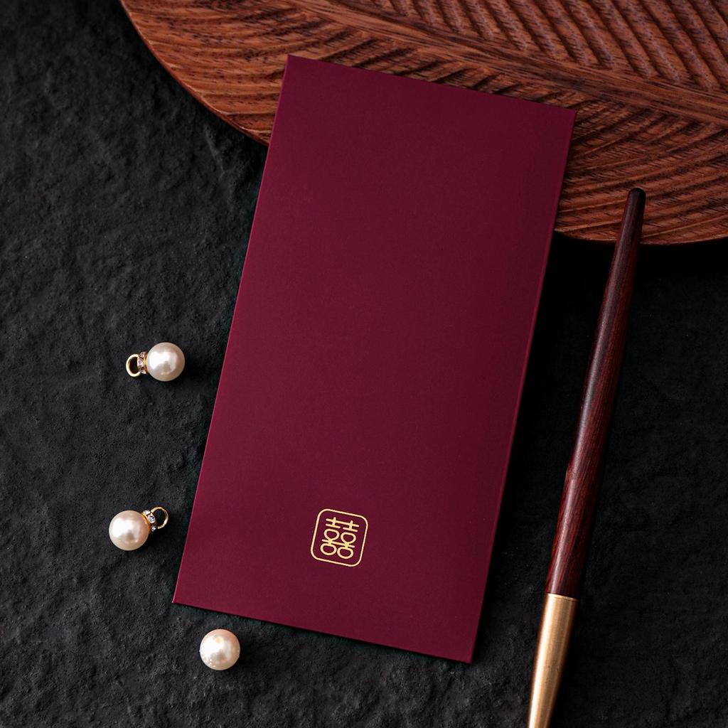 2026 Year of the Horse Red Envelope: Elegant Birthday Blessing Gift