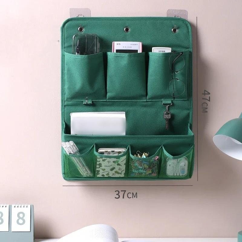 

1pc Door Wall Hanging Storage Bag Cloth Art Waterproof Sundries Wardrobe Storage Bags Bedroom Underwear Socks Toys Organizer 1pc