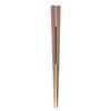 NAKANO Dishwasher Natural Dusty Pink Easy To Wakasa Lacquer Made In Japan Children's Chopsticks, Lacquered, Safe, Wood, 18cm, Color, Non-Slip, Grip,
