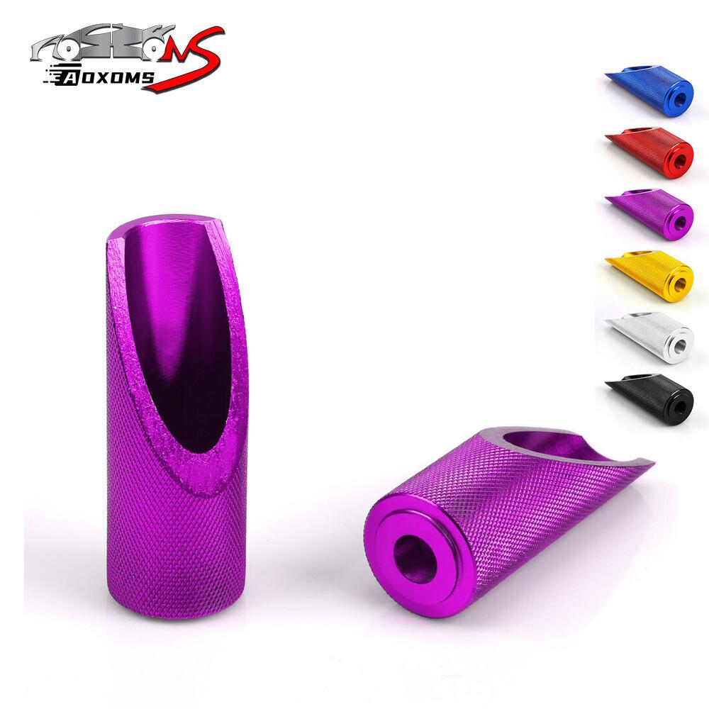 Aluminum Foot Pegs for Honda Motorcycle Ruckus Zoomer Foot Pedal Pegs Purple