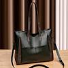 Large Capacity Casual Tote Bag Women Luxury Handbag Shoulder Bag for Female  Ladies Vintage PU Leather Crossbody Bag Sac