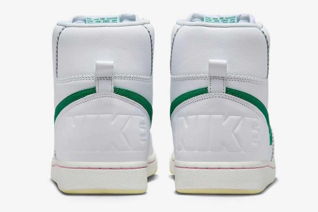 FV9350-100 Nike Terminator High White and Malachite (Men's)